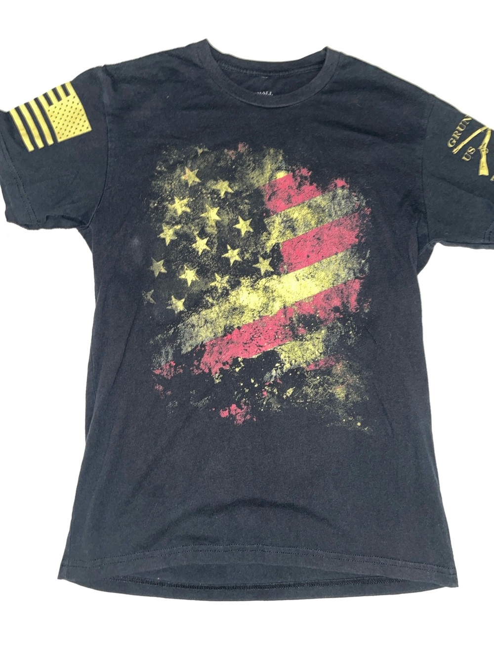 GRUNT STYLE American flag graphic tee Sz Adult S SKU: 0922-39